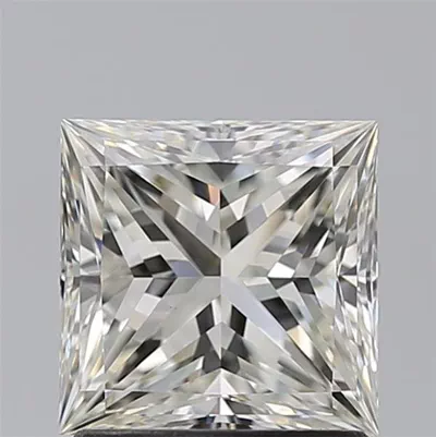 1.51ct J VVS2 Rare Carat Ideal Cut Princess Diamond