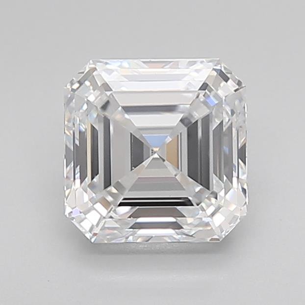 1.52ct D VS1 Rare Carat Ideal Cut Asscher Lab Grown Diamond