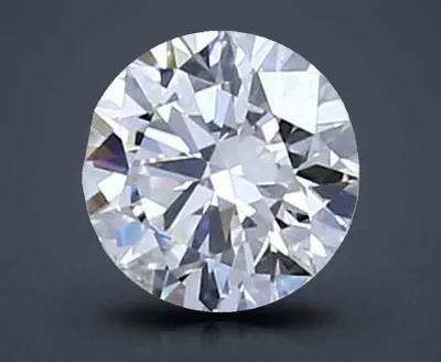 0.44ct D VVS1 Rare Carat Ideal Cut Round Diamond