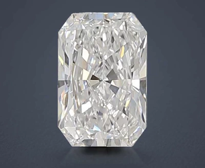 0.91ct D VS1 Rare Carat Ideal Cut Radiant Lab Grown Diamond