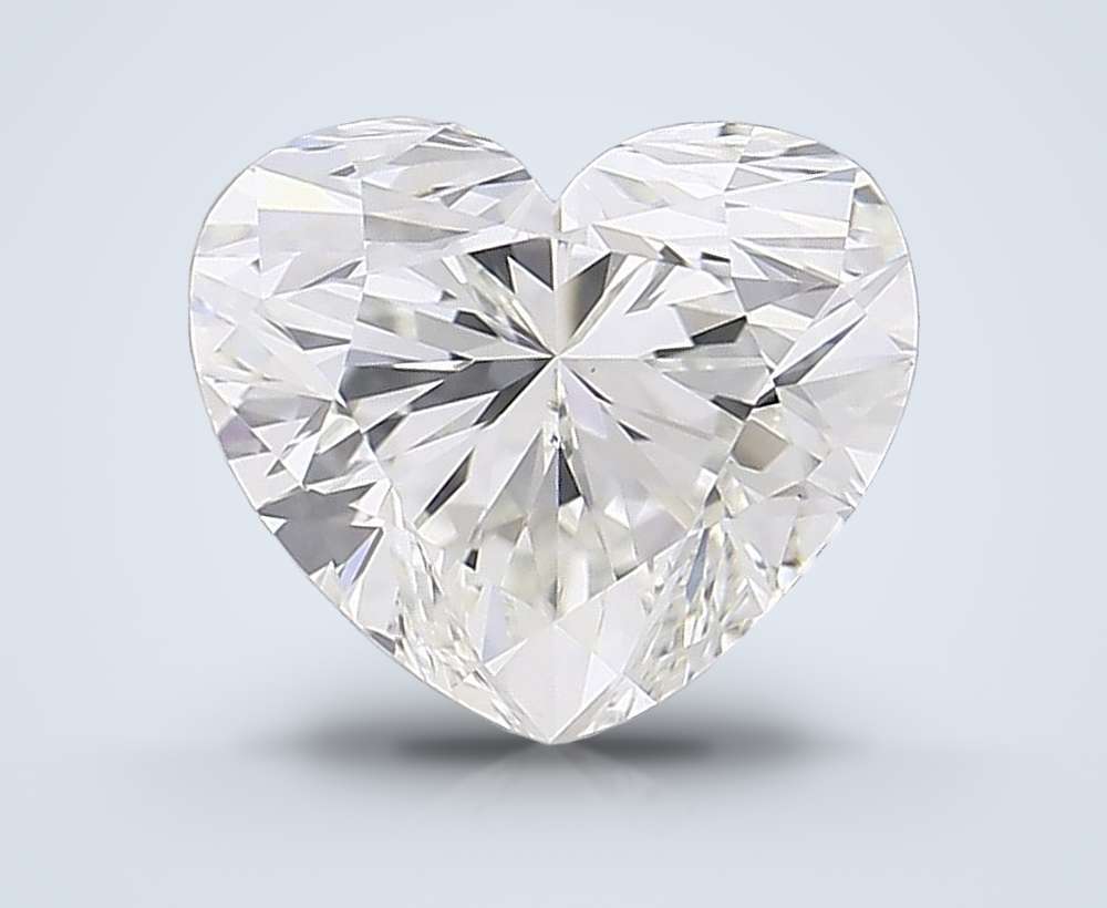 2.06ct I VS2 Rare Carat Ideal Cut Heart Diamond