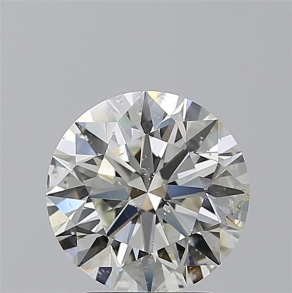 2.50ct J SI2 Rare Carat Ideal Cut Round Diamond