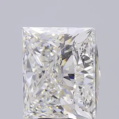 10.08ct F VS2 Rare Carat Ideal Cut Princess Lab Grown Diamond