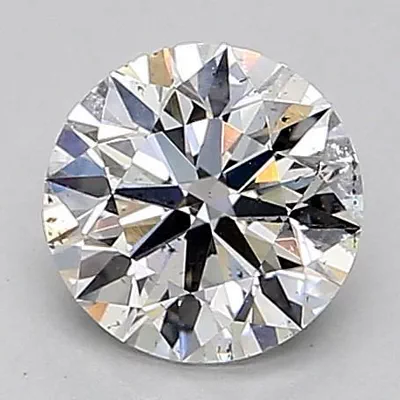 0.84ct F SI2 Rare Carat Ideal Cut Round Diamond