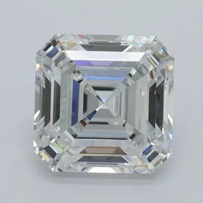 2.06ct D VVS1 Rare Carat Ideal Cut Asscher Lab Grown Diamond