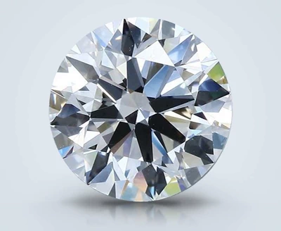4.02ct G VS2 Rare Carat Ideal Cut Round Diamond