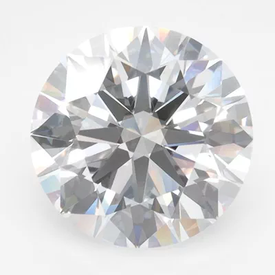 3.42ct D FL Rare Carat Ideal Cut Round Lab Grown Diamond