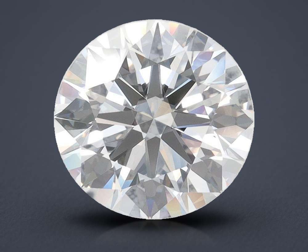 3.42ct D FL Rare Carat Ideal Cut Round Lab Grown Diamond