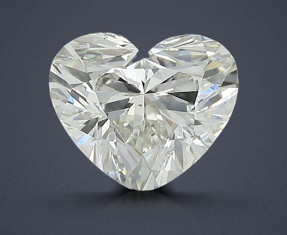 0.90ct K VS2 Rare Carat Ideal Cut Heart Diamond