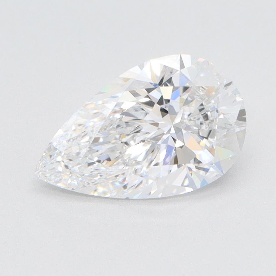1.53ct E VVS2 Rare Carat Ideal Cut Pear Lab Grown Diamond