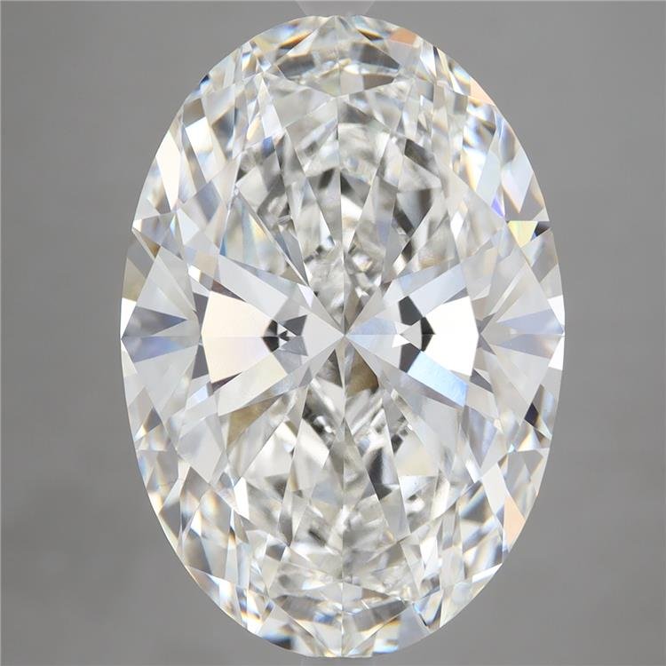 11.05ct F VVS2 Rare Carat Ideal Cut Oval Lab Grown Diamond
