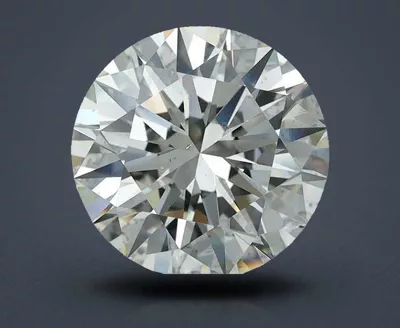 4.24ct J VS2 Rare Carat Ideal Cut Round Diamond