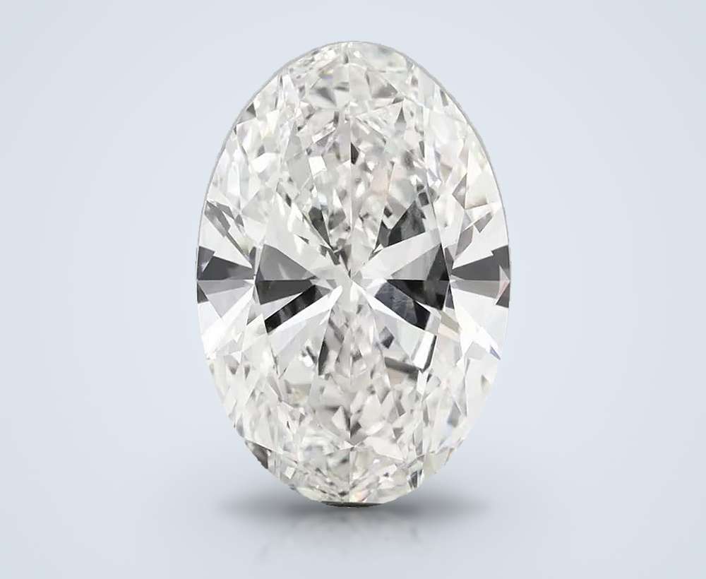 15.56ct F VVS2 Rare Carat Ideal Cut Oval Lab Grown Diamond