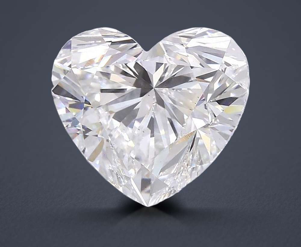 15.10ct F VS2 Rare Carat Ideal Cut Heart Lab Grown Diamond