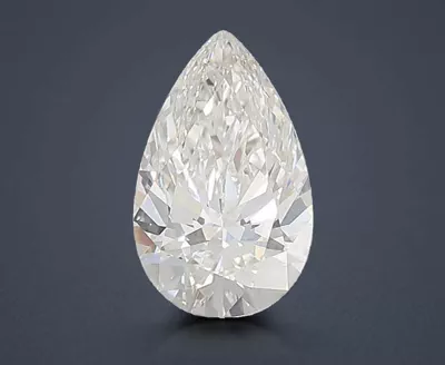 3.63ct G VS1 Rare Carat Ideal Cut Pear Lab Grown Diamond