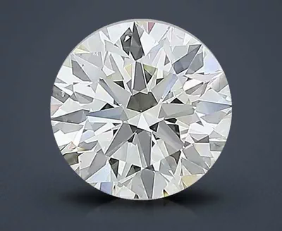 2.79ct J VS2 Rare Carat Ideal Cut Round Diamond