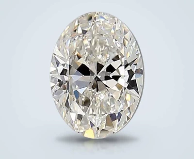 0.80ct I VS1 Rare Carat Ideal Cut Oval Diamond