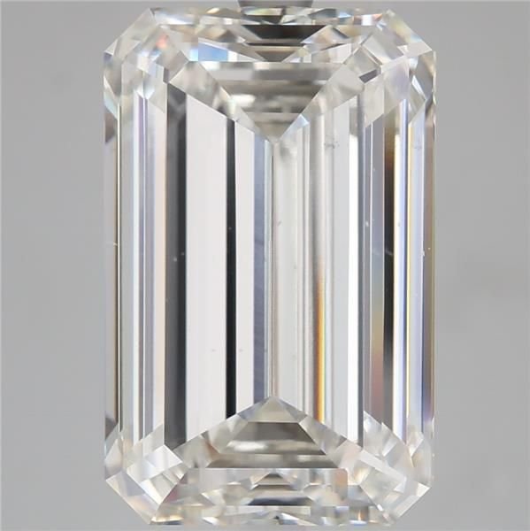 9.00ct H VS2 Rare Carat Ideal Cut Emerald Lab Grown Diamond