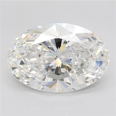 6.02ct F VS1 Rare Carat Ideal Cut Oval Lab Grown Diamond