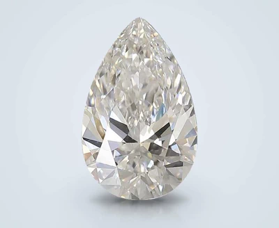 4.08ct F VVS2 Rare Carat Ideal Cut Pear Lab Grown Diamond