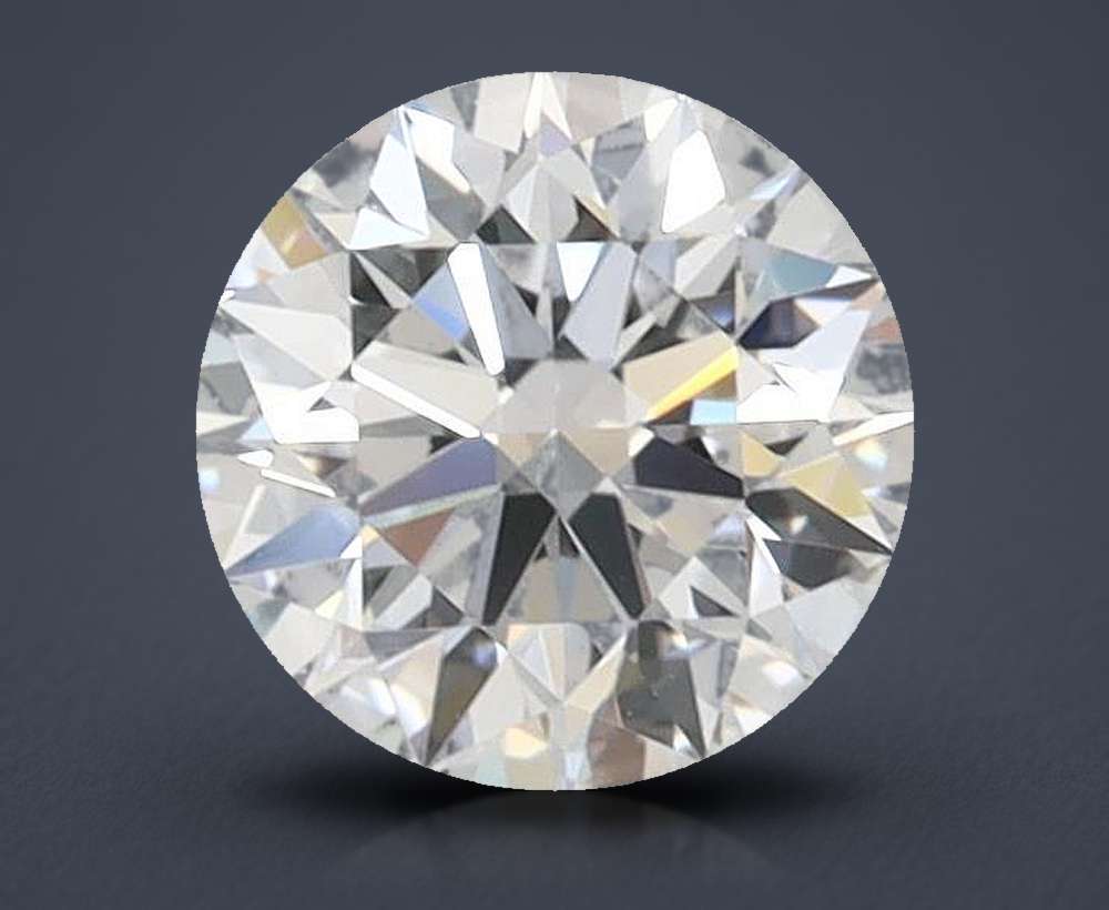 0.60ct D FL Rare Carat Ideal Cut Round Lab Grown Diamond