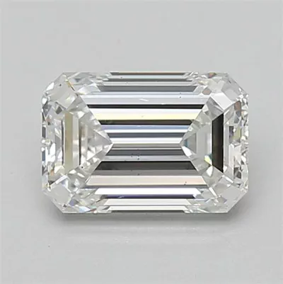 1.50ct E VS2 Rare Carat Ideal Cut Emerald Lab Grown Diamond