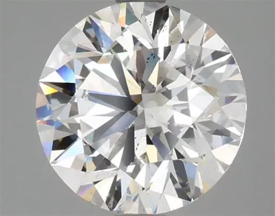 2.89ct F SI1 Rare Carat Ideal Cut Round Lab Grown Diamond