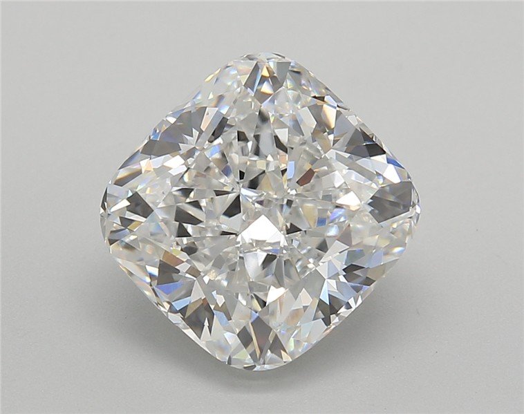 5.02ct E VS1 Rare Carat Ideal Cut Cushion Lab Grown Diamond