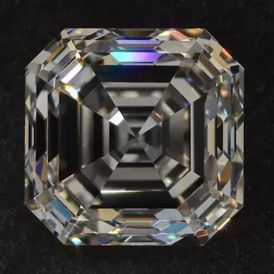 1.21ct F VVS2 Very Good Cut Asscher Diamond