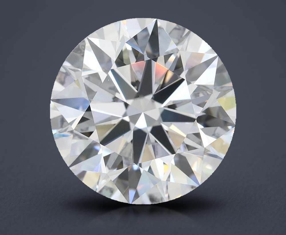 5.11ct D FL Rare Carat Ideal Cut Round Lab Grown Diamond