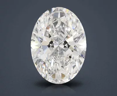 1.58ct E SI1 Rare Carat Ideal Cut Oval Lab Grown Diamond