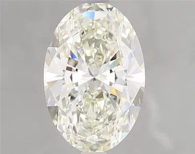 3.52ct K VVS2 Rare Carat Ideal Cut Oval Diamond