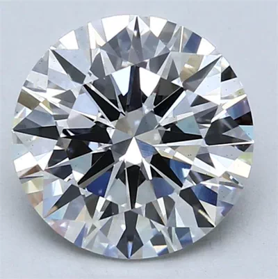 2.65ct F VS1 Rare Carat Ideal Cut Round Lab Grown Diamond