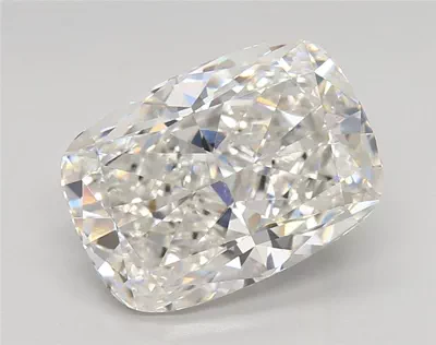 4.53ct F VVS2 Rare Carat Ideal Cut Cushion Lab Grown Diamond
