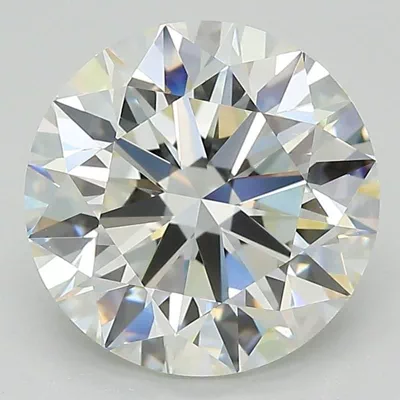 3.77ct H VVS2 Excellent Cut Round Lab Grown Diamond