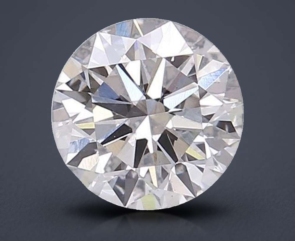 1.54ct H VS1 Rare Carat Ideal Cut Round Lab Grown Diamond