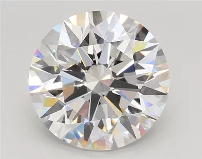 5.53ct F VVS2 Rare Carat Ideal Cut Round Lab Grown Diamond