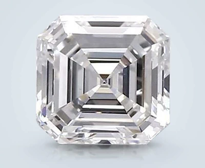1.02ct E VS2 Rare Carat Ideal Cut Asscher Lab Grown Diamond