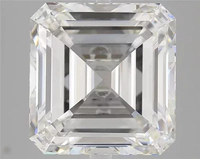 9.51ct F VVS2 Very Good Cut Asscher Lab Grown Diamond