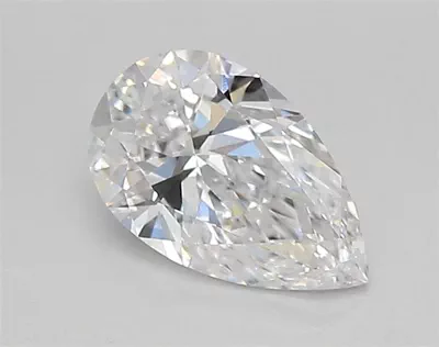 0.80ct D VVS1 Rare Carat Ideal Cut Pear Lab Grown Diamond
