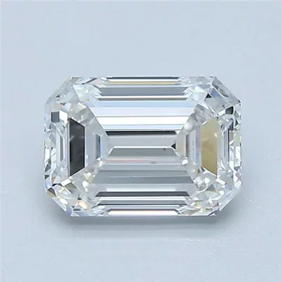 1.35ct G VS1 Rare Carat Ideal Cut Emerald Diamond