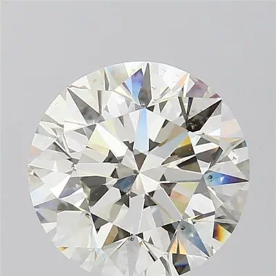 3.51ct K SI1 Excellent Cut Round Diamond