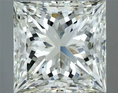 4.53ct K IF Very Good Cut Princess Diamond