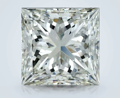 4.53ct K IF Very Good Cut Princess Diamond