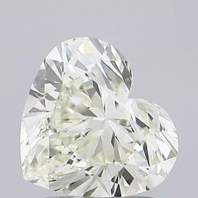 1.63ct K VS2 Rare Carat Ideal Cut Heart Diamond