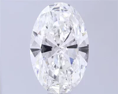 15.04ct F VS1 Rare Carat Ideal Cut Oval Lab Grown Diamond