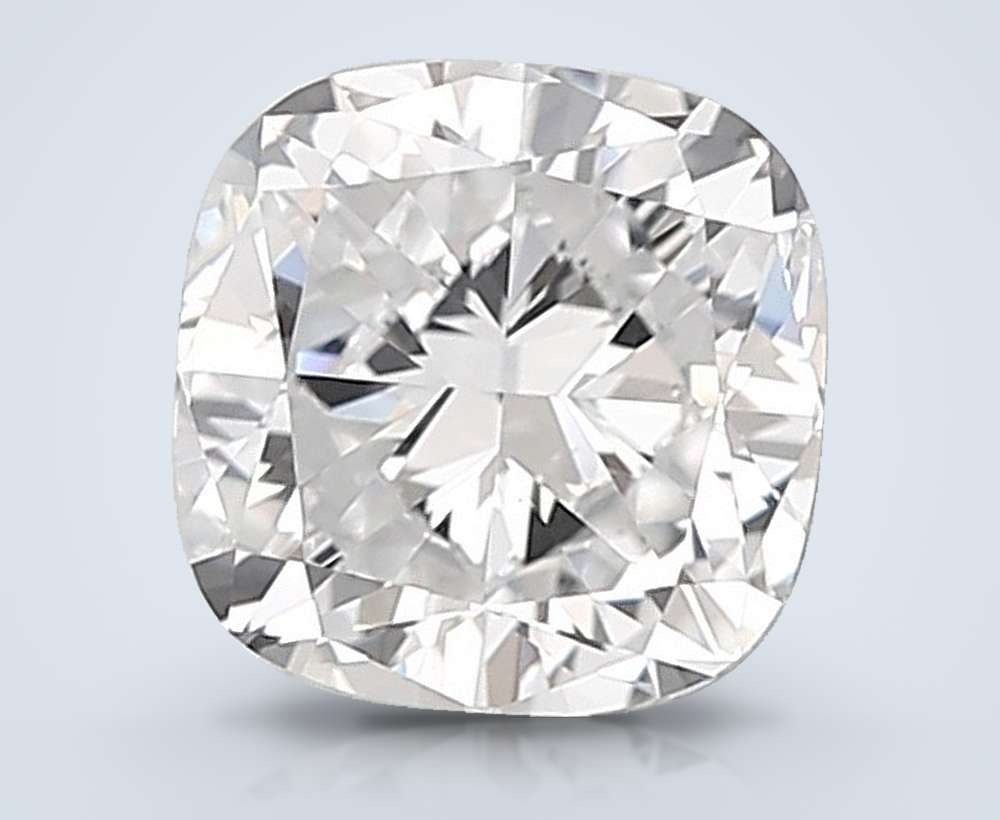 1.50ct D VS1 Very Good Cut Cushion Lab Grown Diamond