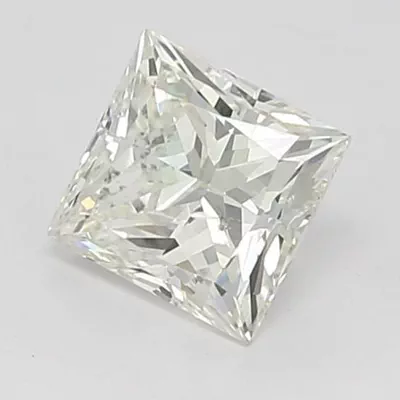 1.34ct J SI2 Very Good Cut Princess Diamond