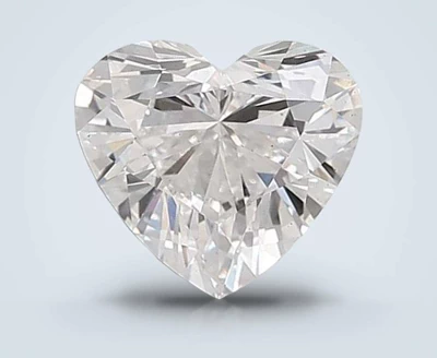 2.51ct D VS2 Rare Carat Ideal Cut Heart Lab Grown Diamond