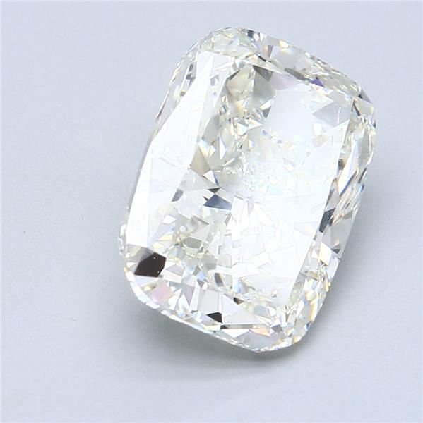5.03ct K SI1 Rare Carat Ideal Cut Cushion Diamond